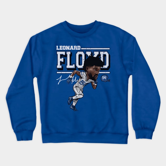 Leonard Floyd Los Angeles R Cartoon Crewneck Sweatshirt by MASTER_SHAOLIN